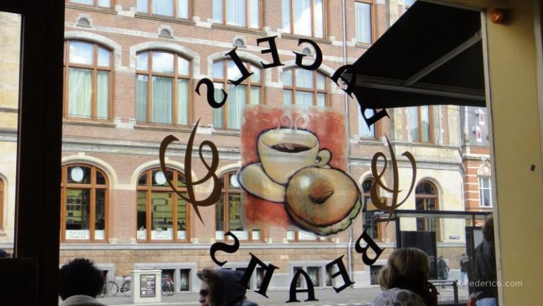 Una merienda potente en Ámsterdam: Bagels & Beans