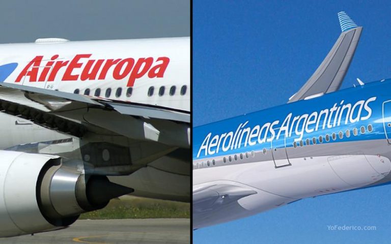 12 cuotas sin interés en Air Europa y Aerolíneas Argentinas
