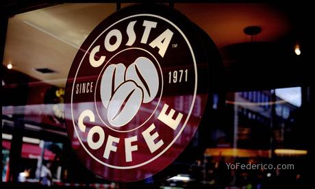 Costa Coffee en Londres, quiero más!