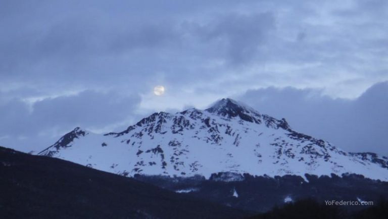 Ushuaia y un paseo en trineo bajo la luz de la luna