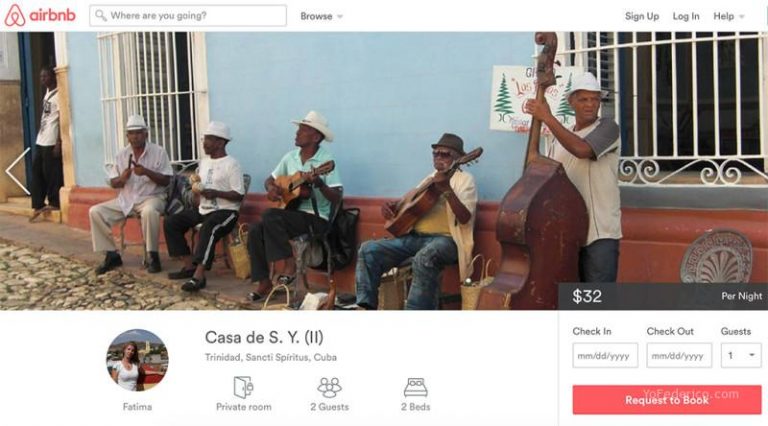 Airbnb ya está en Cuba con más de 1000 hospedajes
