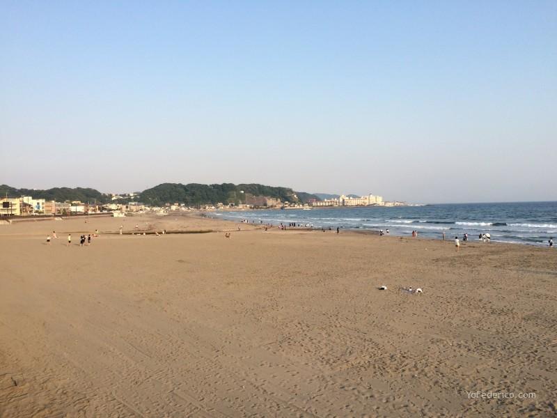 Playa de Kamakura, Japón