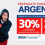 BANCO FRANCES Vuelos con 30% OFF