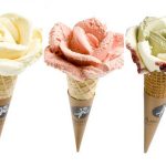 Amorino, gelato al naturale. Deliciosos helados con forma de rosa.