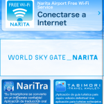 WiFi 4G gratis en el Aeropuerto de Narita, Tokyo, Japón