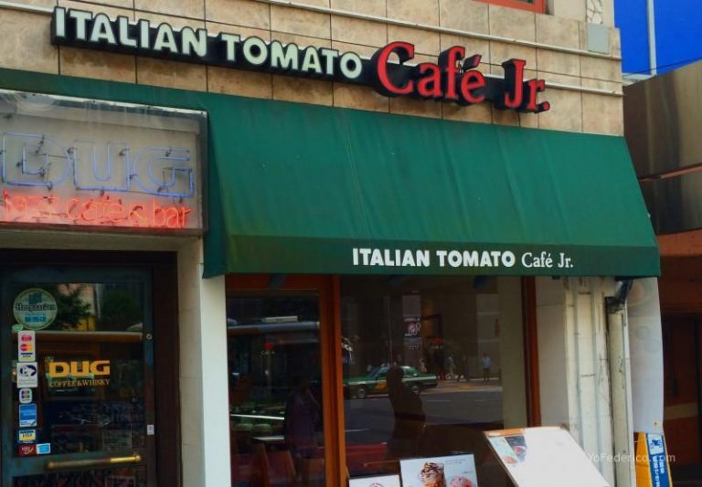 ITALIAN TOMATO: un café italiano en Shinjuku, Tokyo