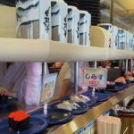 Kaiten Sushi, Sushi Giratorio en Tokyo Japón