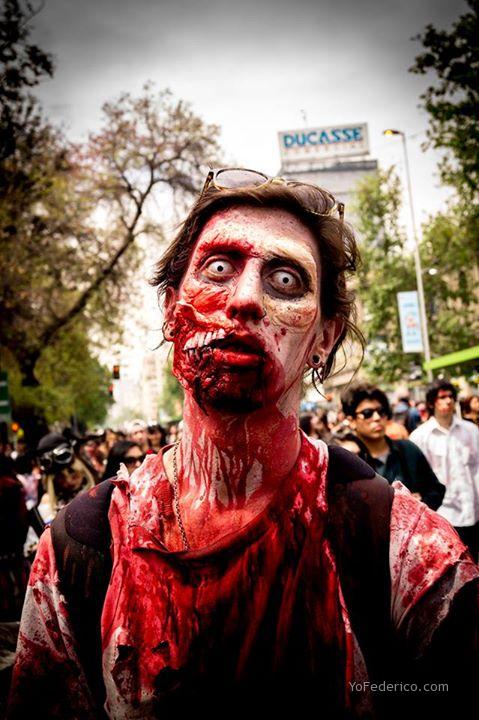 Zombiewalk, Santiago, Chile