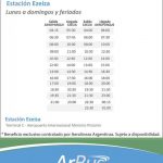 ArBus Servicio entre Aeroparque y Ezeiza