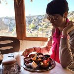 Desayuno en Hotel Turquaz, Goreme, Cappadocia, Turquia