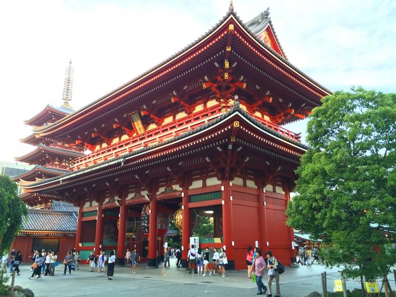 Asakusa, Templo Sensouji, Tokyo, Japon