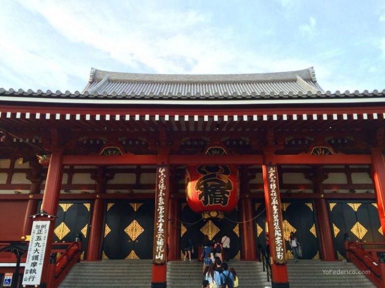 El Templo Sensō-ji en Asakusa