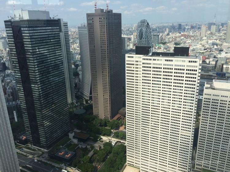 Miradores del Edificio del Gobierno Metropolitano de Tokio