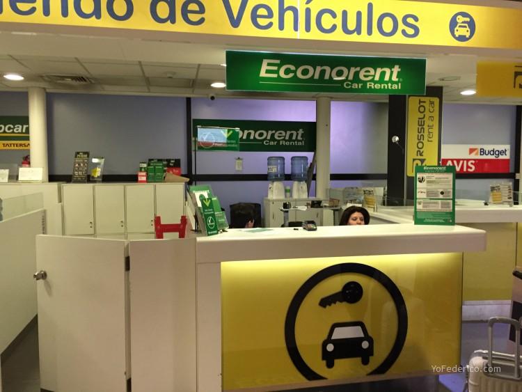 alquiler de auto en aeropuerto de santiago chile