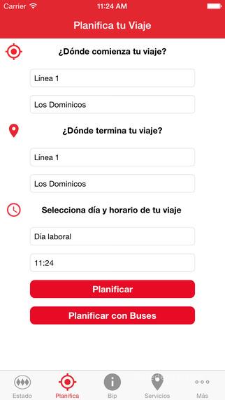 Apps Metro de Santiago Chile