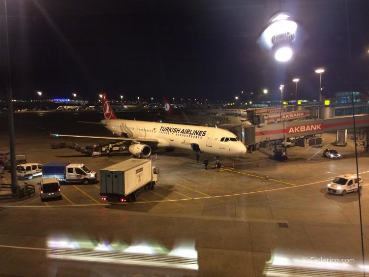 Vuelo de Estambul a Tokyo en Turkish Airlines