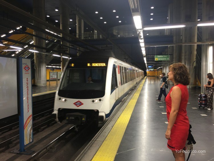 Cómo ir en Metro desde el Aeropuerto de Barajas a Madrid