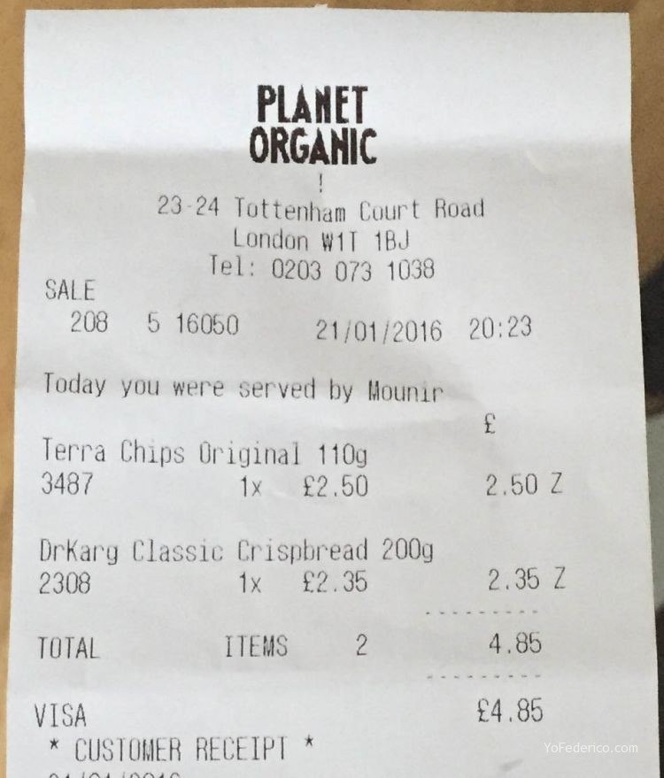 Planet Organic de Londres, todo orgánico! 6