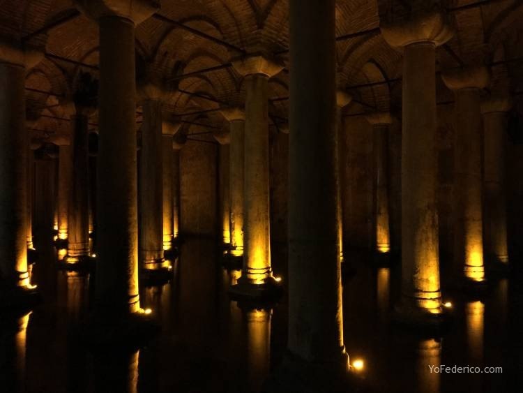 La Cisterna Basílica de Estambul 2