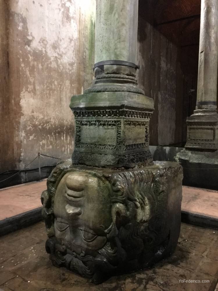 La Cisterna Basílica de Estambul 6